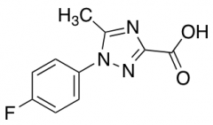 1-(4-Fluorophenyl)-5-methyl-1H-1,2,4-triazole-3-carboxylic Acid