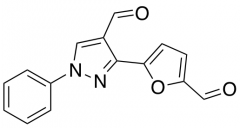 3-(5-Formylfuran-2-yl)-1-phenyl-1H-pyrazole-4-carbaldehyde
