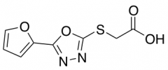 2-{[5-(Furan-2-yl)-1,3,4-oxadiazol-2-yl]sulfanyl}acetic Acid