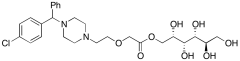 D-Glucitol 1-[2-[2-[4-[(4-Chlorophenyl)phenylmethyl]-1-piperazinyl]ethoxy]acetate]