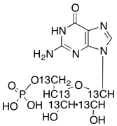 Guanosine-13C5 5&rsquo;-Monophosphate