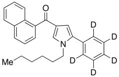1-Hexyl-2-(phenyl-d5)-4-(1-naphthoyl)pyrroleJWH-147-d5