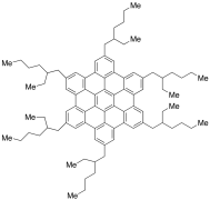 Hexa-(2-ethylhexyl)-hexa-peri-hexabenzocoronene