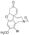 rac-(4a&alpha;)-4a,5,9,10,11,12-Hexahydro-1-bromo-3-methoxy]-11-formyl-6H-benzofuran[3