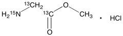 Glycine-13C2,15N Methyl Ester Hydrochloride