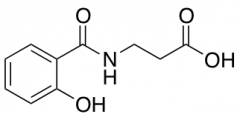 3-[(2-hydroxyphenyl)formamido]propanoic Acid