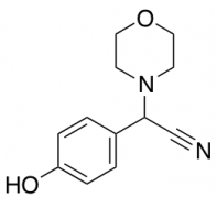 2-(4-hydroxyphenyl)-2-morpholinoacetonitrile