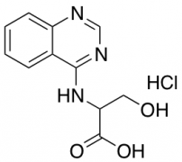 3-Hydroxy-2-(quinazolin-4-ylamino)propionic Acid Hydrochloride