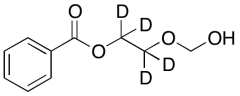 2-(Hydroxymethoxy)ethyl-d4 Benzoate