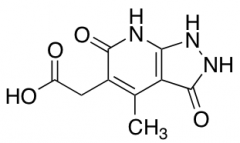 2-{6-Hydroxy-4-methyl-3-oxo-1H,2H,3H-pyrazolo[3,4-b]pyridin-5-yl}acetic Acid