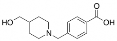 4-{[4-(Hydroxymethyl)piperidin-1-yl]methyl}benzoic Acid
