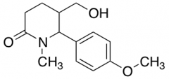 5-(hydroxymethyl)-6-(4-methoxyphenyl)-1-methylpiperidin-2-one