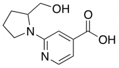 2-[2-(Hydroxymethyl)pyrrolidin-1-yl]pyridine-4-carboxylic Acid