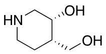 cis-4-(hydroxymethyl)-3-piperidinol