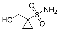 1-(hydroxymethyl)cyclopropane-1-sulfonamide