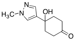 4-Hydroxy-4-(1-methyl-1H-pyrazol-4-yl)cyclohexanone