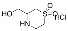 3-(hydroxymethyl)-1lambda6-thiomorpholine-1,1-dione hydrochloride