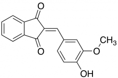 2-(4-Hydroxy-3-methoxybenzylidene)-1H-indene-1,3(2H)-dione