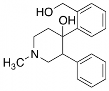 4-(2-(Hydroxymethyl)phenyl)-1-methyl-3-phenylpiperidin-4-ol
