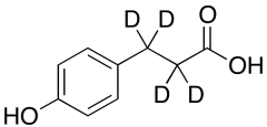 3-(4-Hydroxyphenyl)propionic Acid-d4