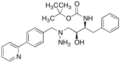 N-[(1S,2S)-2-Hydroxy-1-(phenylmethyl)-3-[1-[[4-(2-pyridinyl)phenyl]methyl]hydrazinyl]propy