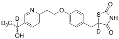 Hydroxy Pioglitazone-D5 (Major) (M-IV)(Mixture of Diastereomers)