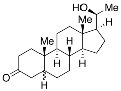 (5&alpha;/&beta;,20S)-20-Hydroxypregnan-3-one (5&beta; major)