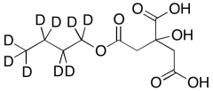 2-Hydroxy-1,2,3-propanetricarboxylic Acid 1-Butyl Ester-d9