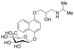 4-Hydroxy Propranolol &beta;-D-Glucuronide (Mixture of Diastereomers)