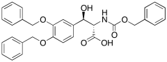 (&beta;R)-&beta;-Hydroxy-3-(phenylmethoxy)-N-[(phenylmethoxy)carbonyl]-O-(phenylme