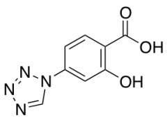 2-Hydroxy-4-(1H-tetraazol-1-yl)benzoic Acid