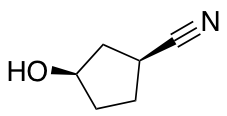 cis-3-Hydroxycyclopentanecarbonitrile