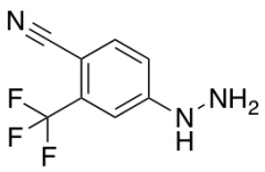 4-Hydrazinyl-2-(trifluoromethyl)benzonitrile