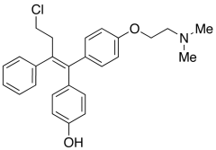 (E)-4-Hydroxy Toremifene (~5% Z-isomer)