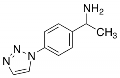 1-[4-(1H-1,2,3-triazol-1-yl)phenyl]ethan-1-amine