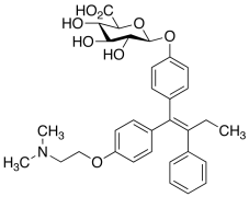 (E)-4-Hydroxy Tamoxifen O-&beta;-D-Glucuronide