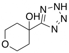 4-(1H-1,2,3,4-tetrazol-5-yl)oxan-4-ol