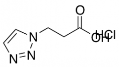 3-(1H-1,2,3-triazol-1-yl)propanoic acid hydrochloride