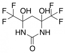 4,6-Bis(hydroxy)-4.6-bis(trifluoromethyl)tetrahydropyrimidine-2-one