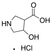 4-Hydroxypyrrolidine-3-carboxylic Acid Hydrochloride