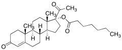17&alpha;-Hydroxyprogesterone Heptanoate