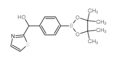 4-(Hydroxy(thiazol-2-yl)methyl)phenylboronic Acid Pinacol Ester