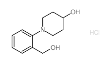 1-(2-Hydroxymethylphenyl)piperidin-4-ol hydrochloride