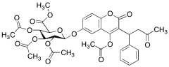 6-Hydroxy Warfarin &beta;-D-Glucuronide D O-Methyl Triacetate