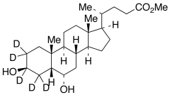 &beta;-Hyodeoxycholic Acid-d5 Methyl Ester
