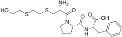 S-[2-[(2-Hydroxyethyl)thio]ethyl]-L-cysteinyl-L-prolyl-L-phenylalanine
