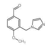 3-(1H-Imidazol-1-ylmethyl)-4-methoxybenzaldehyde Hydrochloride