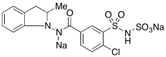 rac Indapamide-N-(sulfonamido) Sulfate Disodium Salt