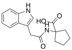 1-[2-(1H-Indol-3-yl)acetamido]cyclopentane-1-carboxylic Acid