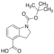 1-(1,1-Dimethylethyl) Ester 2,3-Dihydro-1H-indole-1,4-dicarboxylic Acid